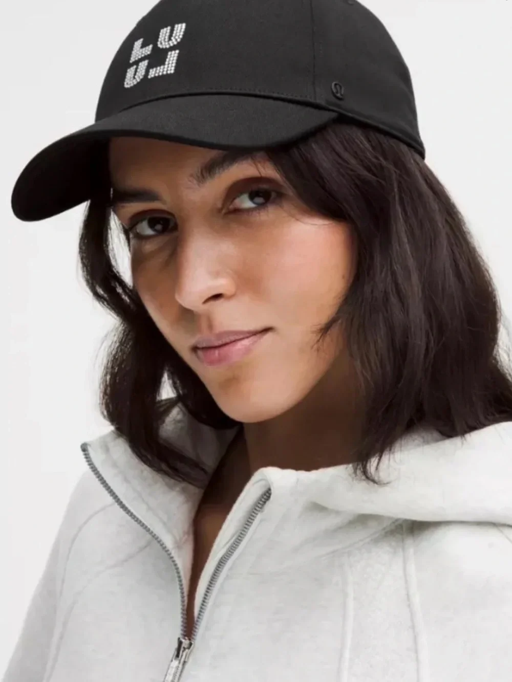 Lululemon Black “Jewelled” Cap in S/M